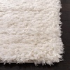 SAFAVIEH Area Rug 8×10 – Madrid Shag Collection – Large – Charcoal, Solid Pattern, Non-Shedding & Easy Cleaning, Ultra Plush Thick Pile, Ideal for Living Room, Bedroom, Dining Space (MDG256H)(Ivory)