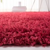 SAFAVIEH Area Rug 8×10 – Madrid Shag Collection – Large – Charcoal, Solid Pattern, Non-Shedding & Easy Cleaning, Ultra Plush Thick Pile, Ideal for Living Room, Bedroom, Dining Space (MDG256H)(Red)
