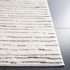 SAFAVIEH Area Rug 8×10 – Melody Collection – Large – Ivory & Black, Modern Design, Non-Shedding & Easy Cleaning, Ideal for Living Room, Bedroom, Office, Dining Space Room (MEL118A)(Ivory/Black)