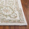 SAFAVIEH Area Rug 8×10 – Micro-Loop Collection – Large – Ivory & Fuchsia, Handmade Wool, Ideal for Living Room, Bedroom, Office, Dining Space (MLP902R)(Ivory/Fuchsia)