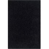 SAFAVIEH Area Rug 8×10 – Monterey Shag Collection – Large – Creme, Handmade, Plush Thick Pile, Ideal for Living Room, Bedroom, Dining Space (SG851C)(Black)