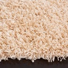 SAFAVIEH Area Rug 8×10 – Monterey Shag Collection – Large – Creme, Handmade, Plush Thick Pile, Ideal for Living Room, Bedroom, Dining Space (SG851C)(Creme)