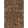 SAFAVIEH Area Rug 8×10 – Monterey Shag Collection – Large – Creme, Handmade, Plush Thick Pile, Ideal for Living Room, Bedroom, Dining Space (SG851C)(Light Brown)