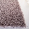 SAFAVIEH Area Rug 8×10 – Monterey Shag Collection – Large – Creme, Handmade, Plush Thick Pile, Ideal for Living Room, Bedroom, Dining Space (SG851C)(Silver)