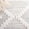 SAFAVIEH Area Rug 8×10 – Moroccan Tassel Shag Collection – Large – Ivory & Beige, Boho Design, Non-Shedding & Easy Cleaning, Plush Pile, Ideal for Living Room, Bedroom, Dining Space (MTS640A)(Ivory/Beige)
