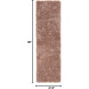 SAFAVIEH Area Rug 8×10 – New Orleans Shag Collection – Large – Beige, Handmade, Ultra Plush Thick Pile, Ideal for Living Room, Bedroom, Dining Space (SG532B)(Dark Beige)
