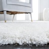 SAFAVIEH Area Rug 8×10 – New Orleans Shag Collection – Large – Beige, Handmade, Ultra Plush Thick Pile, Ideal for Living Room, Bedroom, Dining Space (SG532B)(Ivory)