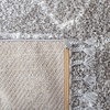 SAFAVIEH Area Rug 8×10 – Pro Luxe Shag Collection – Large – Ivory & Light Grey, Tassel Design, Non-Shedding & Easy Cleaning, Plush Thick Pile, Ideal for Living Room, Bedroom, Dining Space (PLX436A)(Grey/Ivory)