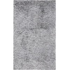 SAFAVIEH Area Rug 8×10 – South Beach Shag Collection – Large – Snow White, Handmade, Ultra Plush Thick Pile, Ideal for Living Room, Bedroom, Dining Space (SBS562A)(Steel Grey)