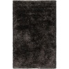 SAFAVIEH Area Rug 8×10 – South Beach Shag Collection – Large – Snow White, Handmade, Ultra Plush Thick Pile, Ideal for Living Room, Bedroom, Dining Space (SBS562A)(Charcoal)