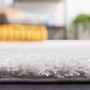 SAFAVIEH Area Rug 8×10 – Tahoe Shag Collection – Large – Beige, Modern Design, Non-Shedding & Easy Cleaning, Plush Thick Pile, Ideal for Living Room, Bedroom, Dining Space (THO651B)(Light Grey)