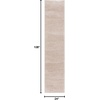SAFAVIEH Area Rug 8×10 – Tahoe Shag Collection – Large – Beige, Modern Design, Non-Shedding & Easy Cleaning, Plush Thick Pile, Ideal for Living Room, Bedroom, Dining Space (THO651B)(Beige)