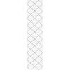 SAFAVIEH Area Rug 8×10 – Tahoe Shag Collection – Large – Black & White, Trellis Pattern, Non-Shedding & Easy Cleaning, Plush Thick Pile, Ideal for Living Room, Bedroom, Dining Space (THO676Z)(White/Grey)