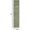 SAFAVIEH Area Rug 8×10 – Tahoe Shag Collection – Large – Grey, Modern Design, Non-Shedding & Easy Cleaning, Plush Thick Pile, Ideal for Living Room, Bedroom, Dining Space (THO652F)(Sage)
