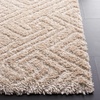 SAFAVIEH Area Rug 8×10 – Tahoe Shag Collection – Large – Grey, Modern Design, Non-Shedding & Easy Cleaning, Plush Thick Pile, Ideal for Living Room, Bedroom, Dining Space (THO652F)(Beige)