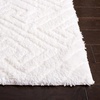 SAFAVIEH Area Rug 8×10 – Tahoe Shag Collection – Large – Grey, Modern Design, Non-Shedding & Easy Cleaning, Plush Thick Pile, Ideal for Living Room, Bedroom, Dining Space (THO652F)(White)