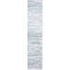 SAFAVIEH Area Rug 8×10 – Tahoe Shag Collection – Large – Ivory & Grey, Modern Design, Non-Shedding & Easy Cleaning, Plush Thick Pile, Ideal for Living Room, Bedroom, Dining Space (THO653A)(Blue/Ivory)