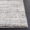 SAFAVIEH Area Rug 8×10 – Tahoe Shag Collection – Large – Ivory & Grey, Modern Design, Non-Shedding & Easy Cleaning, Plush Thick Pile, Ideal for Living Room, Bedroom, Dining Space (THO653A)(Ivory/Grey)