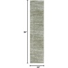 SAFAVIEH Area Rug 8×10 – Tahoe Shag Collection – Large – Ivory & Grey, Modern Design, Non-Shedding & Easy Cleaning, Plush Thick Pile, Ideal for Living Room, Bedroom, Dining Space (THO653A)(Sage/Ivory)
