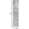SAFAVIEH Area Rug 8×10 – Tahoe Shag Collection – Large – Ivory & Grey, Modern Design, Non-Shedding & Easy Cleaning, Plush Thick Pile, Ideal for Living Room, Bedroom, Dining Space (THO653A)(Grey/Dark Grey)