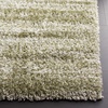 SAFAVIEH Area Rug 8×10 – Tahoe Shag Collection – Large – Ivory & Grey, Modern Design, Non-Shedding & Easy Cleaning, Plush Thick Pile, Ideal for Living Room, Bedroom, Dining Space (THO653A)(Sage/Ivory)