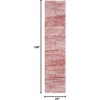 SAFAVIEH Area Rug 8×10 – Tahoe Shag Collection – Large – Ivory & Grey, Modern Design, Non-Shedding & Easy Cleaning, Plush Thick Pile, Ideal for Living Room, Bedroom, Dining Space (THO653A)(Pink/Ivory)