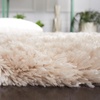 SAFAVIEH Artic Shag Collection Area Rug – 8’6″ x 12′, Ivory, Handmade Glam, 3-inch Thick Ideal for High Traffic Areas in Living Room, Bedroom (SG270A)(Light Beige)