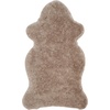 SAFAVIEH Artic Shag Collection Area Rug – 8’6″ x 12′, Ivory, Handmade Glam, 3-inch Thick Ideal for High Traffic Areas in Living Room, Bedroom (SG270A)(Taupe)