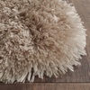 SAFAVIEH Artic Shag Collection Area Rug – 8’6″ x 12′, Ivory, Handmade Glam, 3-inch Thick Ideal for High Traffic Areas in Living Room, Bedroom (SG270A)(Taupe)