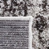 SAFAVIEH Berber Shag Collection Area Rug – 9′ x 12′, Blue Rust & Ivory, Modern Abstract Design, Non-Shedding & Easy Care, 1.25-inch Thick Ideal for High Traffic Areas in Living Room, Bedroom (BER569A)(Grey/Dark Grey)