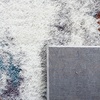 SAFAVIEH Berber Shag Collection Area Rug – 9′ x 12′, Blue Rust & Ivory, Modern Abstract Design, Non-Shedding & Easy Care, 1.25-inch Thick Ideal for High Traffic Areas in Living Room, Bedroom (BER543A)(Blue Rust/Ivory)
