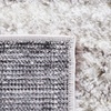 SAFAVIEH Berber Shag Collection Area Rug – 9′ x 12′, Blue Rust & Ivory, Stripe Design, Non-Shedding & Easy Care, 1.25-inch Thick Ideal for High Traffic Areas in Living Room, Bedroom (BER565A)(Grey/Dark Grey)