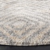 SAFAVIEH Berber Shag Collection Area Rug – 9′ x 12′, Cream & Grey, Moroccan Design, Non-Shedding & Easy Care, 1.2-inch Thick Ideal for High Traffic Areas in Living Room, Bedroom (BER218A)(Cream/Grey)