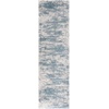 SAFAVIEH Berber Shag Collection Area Rug – 9′ x 12′, Ivory & Blue, Abstract Design, Non-Shedding & Easy Care, 1.2-inch Thick, Ideal for the Living Room, Dining, Bedroom (BER586M)(Ivory/Blue)