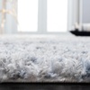 SAFAVIEH Berber Shag Collection Area Rug – 9′ x 12′, Ivory & Blue, Modern Abstract Design, Non-Shedding & Easy Care, 1.2-inch Thick Ideal for High Traffic Areas in Living Room, Bedroom (BER274B)(Ivory/Grey)