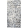 SAFAVIEH Berber Shag Collection Area Rug – 9′ x 12′, Ivory & Blue, Modern Abstract Design, Non-Shedding & Easy Care, 1.2-inch Thick Ideal for High Traffic Areas in Living Room, Bedroom (BER274B)(Ivory/Grey)