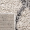 SAFAVIEH Berber Shag Collection Area Rug – 9′ x 12′, Ivory & Grey, Moroccan Design, Non-Shedding & Easy Care, 1.2-inch Thick Ideal for High Traffic Areas in Living Room, Bedroom (BER215B)(Ivory/Grey)