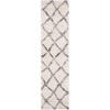 SAFAVIEH Berber Shag Collection Area Rug – 9′ x 12′, Ivory & Grey, Moroccan Design, Non-Shedding & Easy Care, 1.2-inch Thick Ideal for High Traffic Areas in Living Room, Bedroom (BER215B)(Cream/Grey)