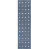 SAFAVIEH Calico Shag Collection Area Rug – 9′ x 12′, Blue & Ivory, Polka Dot Design, Non-Shedding & Easy Care, 1.6-inch Thick Ideal for High Traffic Areas in Living Room, Bedroom (CLC102M)(Blue/Ivory)