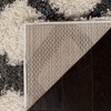 SAFAVIEH Dallas Shag Collection Area Rug – 8’6″ x 12′, Dark Grey & Ivory, Trellis Design, Non-Shedding & Easy Care, 1.5-inch Thick Ideal for High Traffic Areas in Living Room, Bedroom (SGDS258A)(Ivory/Dark Grey)
