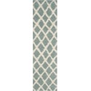 SAFAVIEH Dallas Shag Collection Area Rug – 8’6″ x 12′, Dark Grey & Ivory, Trellis Design, Non-Shedding & Easy Care, 1.5-inch Thick Ideal for High Traffic Areas in Living Room, Bedroom (SGDS258A)(Seafoam/Ivory)