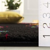 SAFAVIEH Fiesta Shag Collection Area Rug – 9′ x 12′, Black & Yellow, Modern Design, Non-Shedding & Easy Care, 0.5-inch Thick Ideal for High Traffic Areas in Living Room, Bedroom (FSG368D)(Black/Yellow)