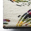 SAFAVIEH Fiesta Shag Collection Area Rug – 9′ x 12′, Black & Yellow, Modern Design, Non-Shedding & Easy Care, 0.5-inch Thick Ideal for High Traffic Areas in Living Room, Bedroom (FSG368D)(Cream/Multi)