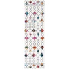 SAFAVIEH Fiesta Shag Collection Area Rug – 9′ x 12′, Cream & Multi, Modern Design, Non-Shedding & Easy Care, 0.5-inch Thick Ideal for High Traffic Areas in Living Room, Bedroom (FSG361A)(Cream/Multi)