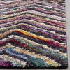 SAFAVIEH Fiesta Shag Collection Area Rug – 9′ x 12′, Multi, Modern Abstract Chevron Design, Non-Shedding & Easy Care, 0.5-inch Thick Ideal for High Traffic Areas in Living Room, Bedroom (FSG363M)(Multi Color)