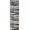 SAFAVIEH Fiesta Shag Collection Area Rug – 9′ x 12′, Multi, Modern Abstract Design, Non-Shedding & Easy Care, 0.5-inch Thick Ideal for High Traffic Areas in Living Room, Bedroom (FSG367M)(Multi Color)