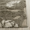 SAFAVIEH Florida Shag Collection Area Rug – 8′ x 10′, Grey & Beige, Floral Design, Non-Shedding & Easy Care, 1.2-inch Thick Ideal for High Traffic Areas in Living Room, Bedroom (SG459-8013)(Smoke/Beige)