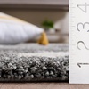 SAFAVIEH Florida Shag Collection Area Rug – 8′ x 10′, Grey & Beige, Floral Design, Non-Shedding & Easy Care, 1.2-inch Thick Ideal for High Traffic Areas in Living Room, Bedroom (SG459-8013)(Grey/Beige)