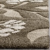 SAFAVIEH Florida Shag Collection Area Rug – 8′ x 10′, Grey & Beige, Floral Design, Non-Shedding & Easy Care, 1.2-inch Thick Ideal for High Traffic Areas in Living Room, Bedroom (SG459-8013)(Smoke/Beige)