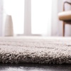 SAFAVIEH Florida Shag Collection Area Rug – 8’6″ x 12′, Dark Blue & Ivory, Abstract Design, Non-Shedding & Easy Care, 1.2-inch Thick Ideal for High Traffic Areas in Living Room, Bedroom (SG473-6511)(Grey/Ivory)
